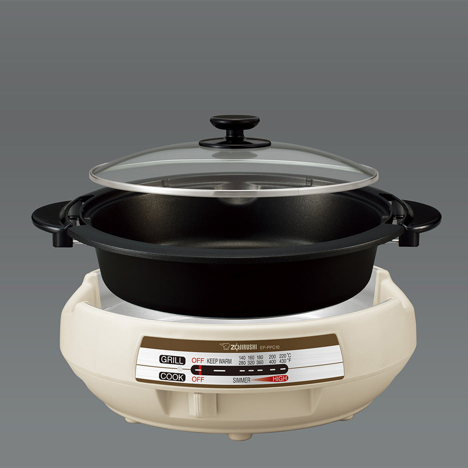 Gourmet d'Expert® Electric Skillet (with Ceramic Nonstick) EP-PPC10 - Image 5