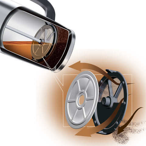 Fresh Brew Vacuum Insulated Stainless French Press SK-XAE10 - Image 2