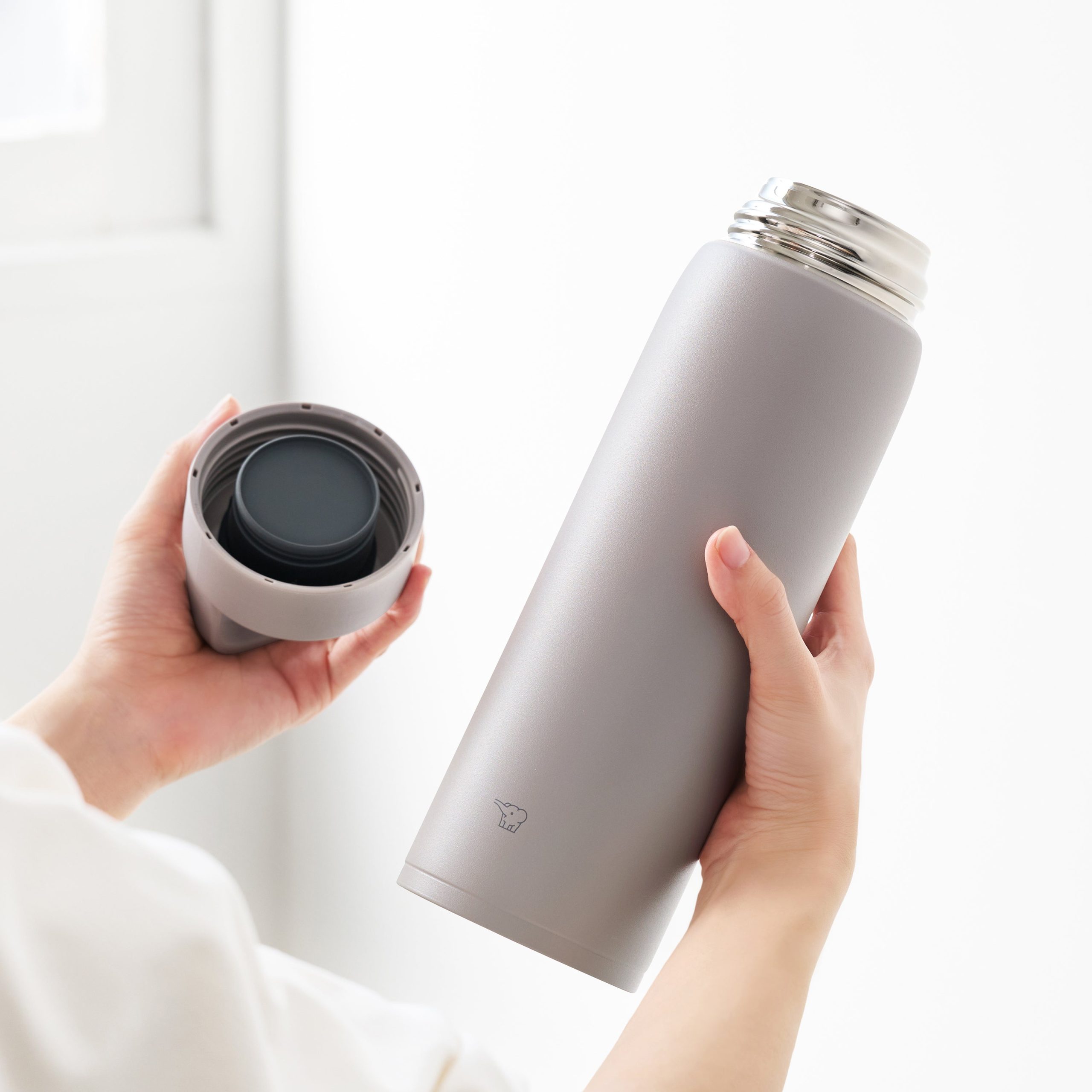 34 oz. Stainless Mug with Lid Handle SU-DA100 - Image 5